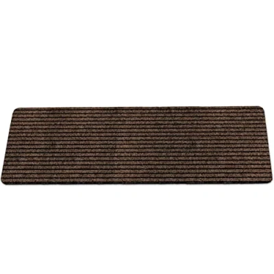 Afbeelding van Deurmat, vuilvangmat, antislip, voor binnen en buiten, bruin, 40 x 120 cm