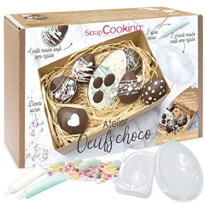 Afbeelding van ScrapCooking Chocolade Ei Workshop Set/10