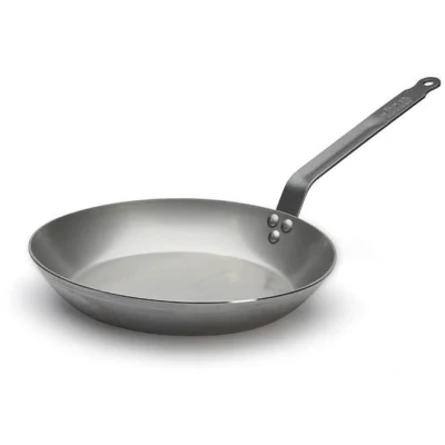 Afbeelding van De Buyer Koekenpan Lyonnaise Carbon ø 20 cm Zonder anti aanbaklaag