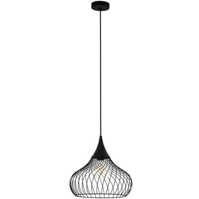 Afbeelding van Eglo Hanglamp Staverton 1x Zwart