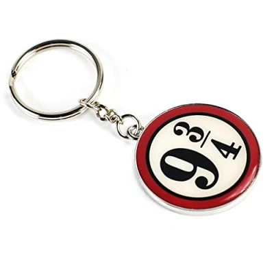 Afbeelding van Harry Potter Platform 9 3/4 Metalen Sleutelhanger