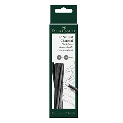 Afbeelding van houtskool Faber Castell Pitt Monochrome 5 8 mm
