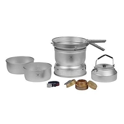 Image de Trangia série 25 set de cuisine avec bouilloire et brûleur à alcool