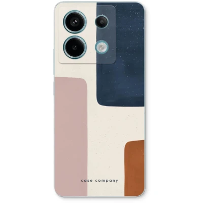 Afbeelding van Case Company® hoesje geschikt voor Xiaomi Poco X6 Geo #5 Soft Cover Telefoonhoesje Bescherming aan alle Kanten en Schermrand