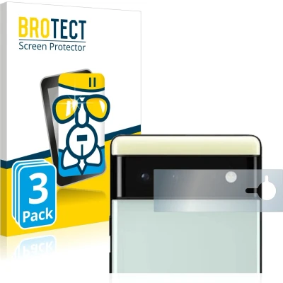 Afbeelding van BROTECT Screenprotector voor Google Pixel 6 (ALLEEN Camera Lens) Folie Beschermfolie Beschermglas transparant (3 Stuks)
