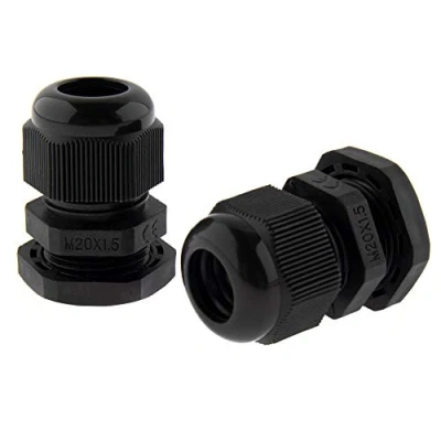 Afbeelding van 10 x kabelwartel M20 zwart (Ral9005).