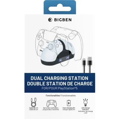 Afbeelding van Bigben Oplaadstation voor 2 Controllers Snelladen PS5