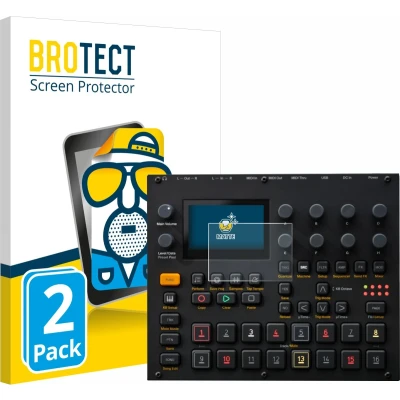 Afbeelding van BROTECT Screenprotector voor Elektron Digitakt II Folie Beschermfolie matte (2 Stuks)