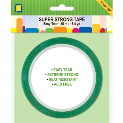 Afbeelding van Super Strong Tape Easy Tear, 15mtr x 9mm