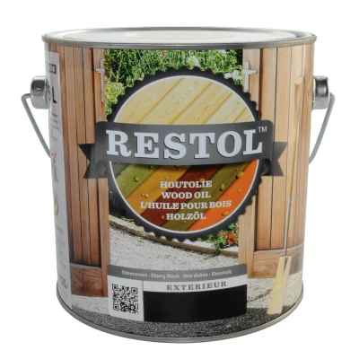 Afbeelding van Restol Houtolie Zijdeglans Lichtgrijs 2,5 liter