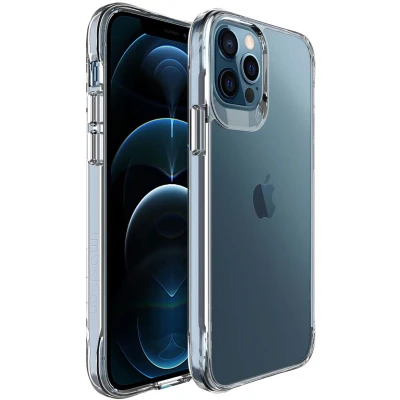 Afbeelding van iMoshion Hoesje Geschikt voor iPhone 12 / Pro Shockproof Rugged Air Case Transparant