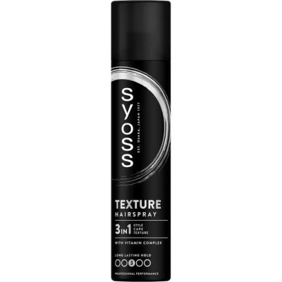 Afbeelding van Syoss 3in1 Texture Hairspray Hold 3