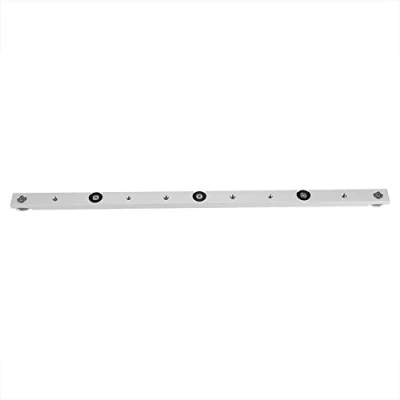 Afbeelding van verstekstang, verstekstang van aluminiumlegering, T rail, verstekrail voor tafelzaag, bevestigingssjabloon, houtbewerkingsgereedschap (450 mm)
