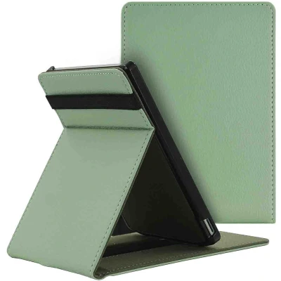 Afbeelding van imoshion E reader Hoesje Geschikt voor Pocketbook Verse, Verse Pro, Vivlio Light HD, Light, Lite Stand Flipcase Lichtgroen