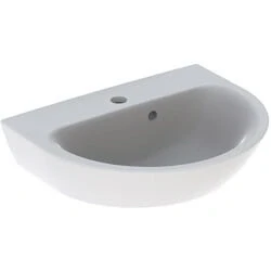 Afbeelding van Geberit Renova fontein wit (50 x 40 cm) 1 kraangat, met