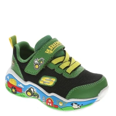 Afbeelding van Skechers Play Scene Barn Squad Buddies Jongens Sneakers Groen
