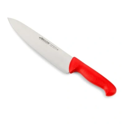 Afbeelding van Arcos 2900 Serie Chefmes 25 cm Rood