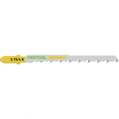 Afbeelding van Festool 204265 S 75/4 K/5 Decoupeerzaagblad Hout 75mm (5st)