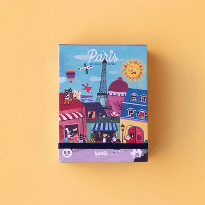 Afbeelding van Londji Reverseble Puzzel Night And Day In Paris