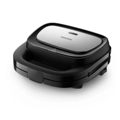 Afbeelding van Philips 5000 Series Tosti ijzer HD2350/80 Zwart/zilver