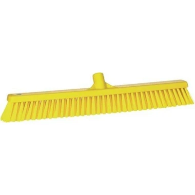 Image de VIKAN 31946 balai, 610 mm, polyester, doux/dur, jaune 3194/6