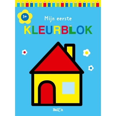 Afbeelding van Kleurblokken 1 Mijn eerste kleurblok (huis) 3+