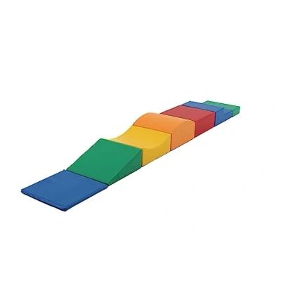 Afbeelding van Iglu soft play foam blokken set primaire kleuren 7 stuks