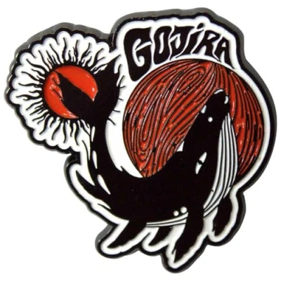 Afbeelding van Gojira Whale Pin