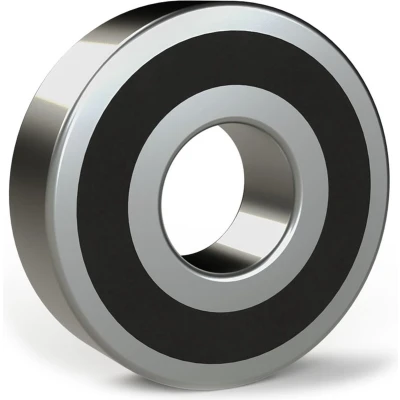 Afbeelding van SKF Kogellager met borgringgroef en borgring 6304 2RSH NR 20x52x15mm