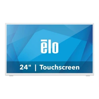 Image de Elo 2470L Écran LCD 24&quot; (23.8&quot; visualisable) écran tactile 1920 x 1080 Full HD (1080p) @ 60 Hz 250 cd/m² 16 ms HDMI, VGA, DisplayPort haut parleurs blanc