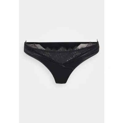 Afbeelding van Hunkemöller Dames Lingerie String Zoe Zwart maat XS