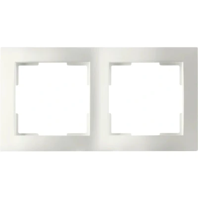 Afbeelding van Afdekraam ION Industries E1 (2 voudig, Mat wit)
