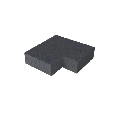 Afbeelding van Massief hoek binnen Antraciet 60/60 x 37 15 cm Gardenlux