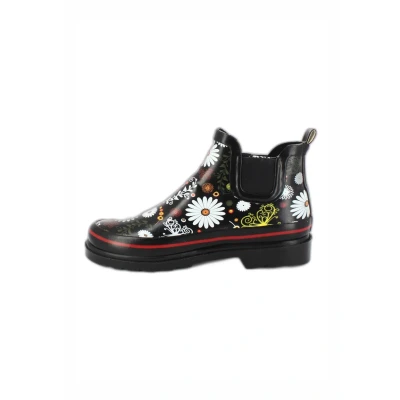 Afbeelding van Beck Daisy Regenlaarzen, Dames, Maat: 36, Schwarz Natuurrubber