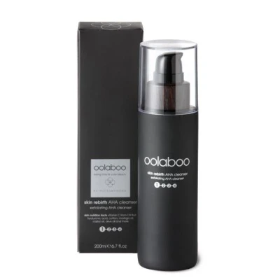 Afbeelding van Oolaboo Skin Rebirth Exfoliating AHA Cleanser Phase 1 200ml Haibu by Kapperskorting.com
