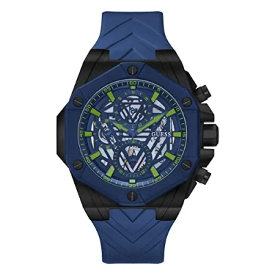 Afbeelding van Guess Formula Chronograaf, Maat: One Size, Blue