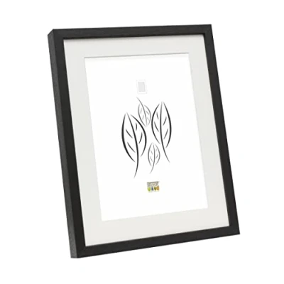 Afbeelding van Deknudt Frames Fotolijst zwart met passe partout 7x10 / 10x15 cm