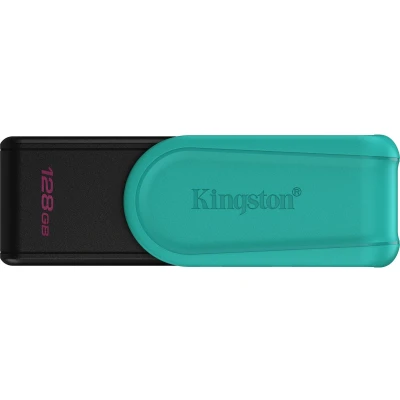 Afbeelding van Kingston Technology DataTraveler 128GB Portable USB 3.2 Gen 1 Exodia S (Black/Turquoise)