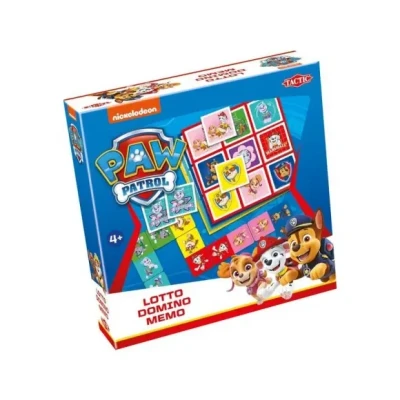 Afbeelding van Paw Patrol 3 in 1 : Memo Lotto Domino