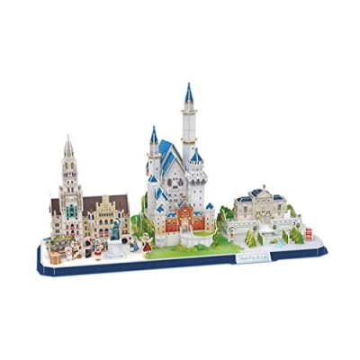 Afbeelding van Puzzel Bayern Skyline Puzzle 3d