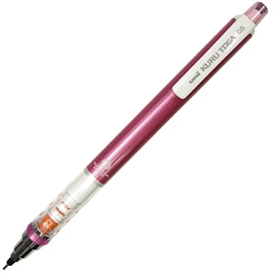 Afbeelding van Uni Kuru Toga vulpotlood, standaardmodel 0,5 mm, roze (M54501P.13)