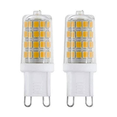 Afbeelding van EGLO Set van 2 G9 led penlampen, potloodlampen, elk 3 watt (komt overeen met 30 watt), 320 lumen, neutraal wit, 4000 Kelvin, Ø 1,6 cm