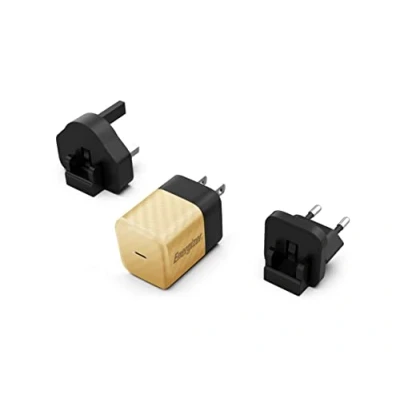 Afbeelding van Energizer A20MUGD Multi Plug Oplader Reisstekker (US, UK, EU) 20W 4A (Goud)