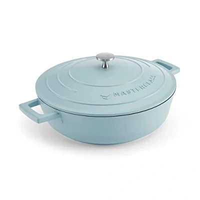 Afbeelding van MasterClass Braadpan Blauw ø 28 cm / 4 Liter Standaard anti aanbaklaag