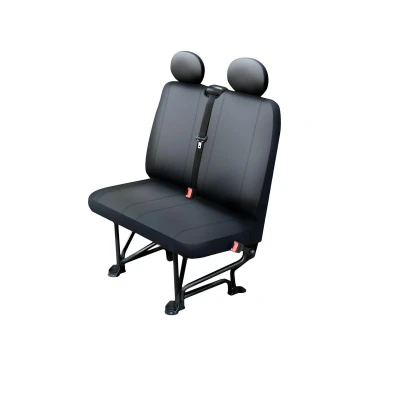 Afbeelding van CARPASSION BUS II Eco Practic 30201 Stoelhoes Zwart Kunstleer Voor VOLKSWAGEN: Transporter 6 Bus, 5 MERCEDES BENZ: Vito Minibus
