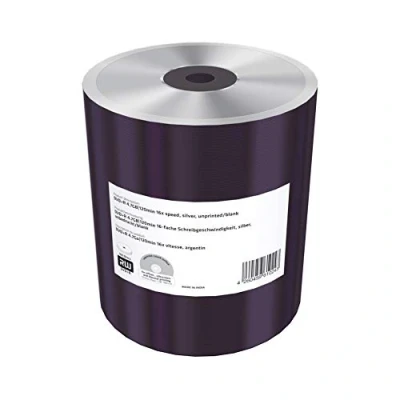 Afbeelding van DVD+R 4,7 Gb120 min 16x speed, zilver, onbedruktd/blank, krimpen 100