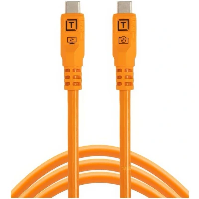 Afbeelding van Tether Tools TetherPro USB C Optima 10G gerade orange 3m (3 m, 3.2 Gen 2), kabel