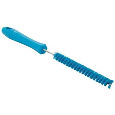 Afbeelding van Vikan Afvoerborstel blauw harde vezels ø15x310mm 5360 3