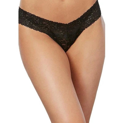 Afbeelding van Sexy String met lage Taille Zwart
