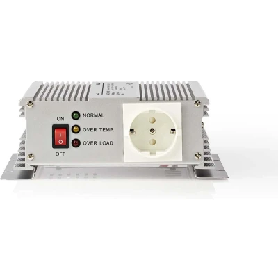 Afbeelding van Nedis Inverter Gemodificeerde Sinusgolf PIMS600W24 Zilver Silver